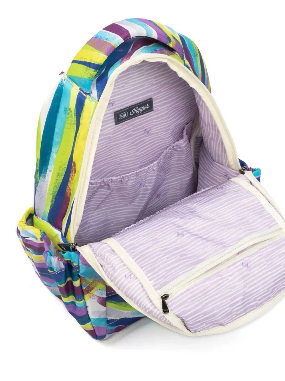 NWT- lug Hopper Backpack Brushstrokes Multi